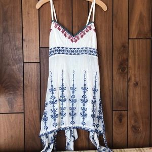 Hazel brand summer spaghetti strap shirt